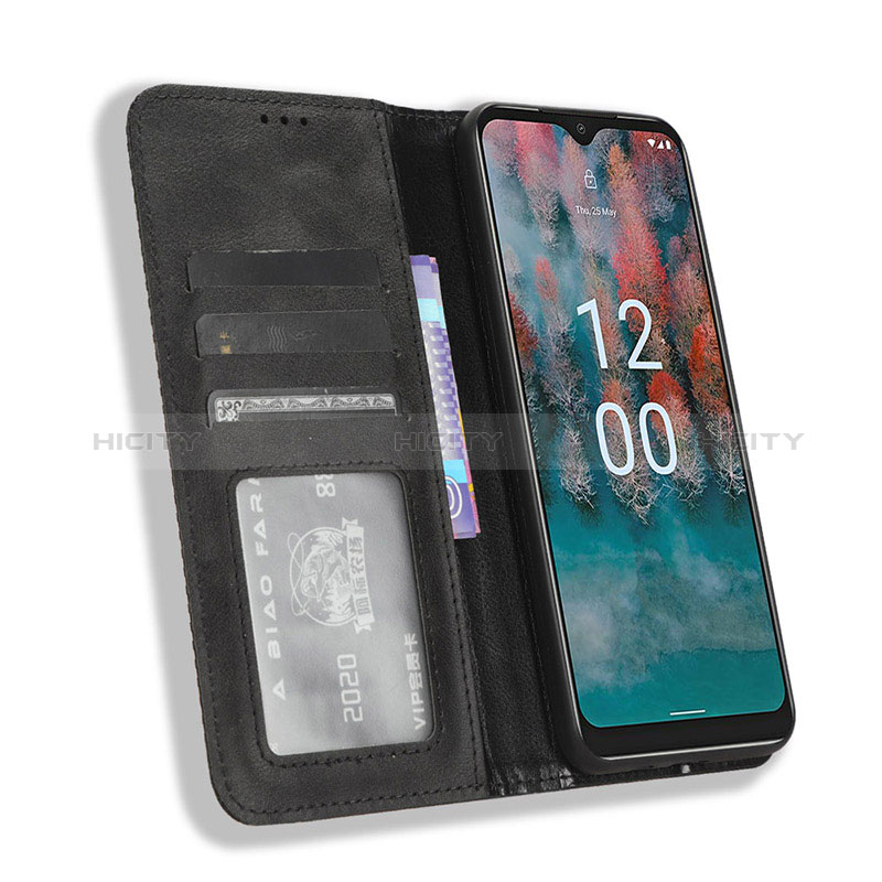 Funda de Cuero Cartera con Soporte Carcasa BY4 para Nokia C12