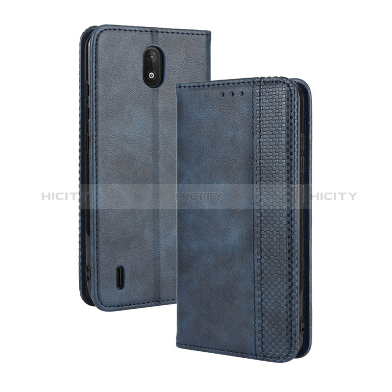 Funda de Cuero Cartera con Soporte Carcasa BY4 para Nokia C2