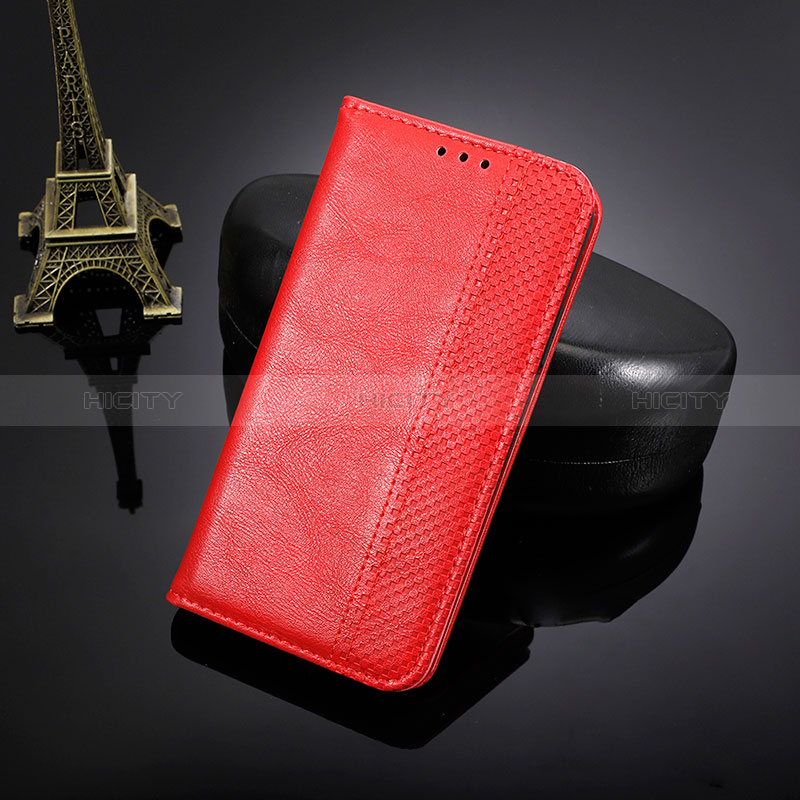 Funda de Cuero Cartera con Soporte Carcasa BY4 para Nokia C20 Rojo