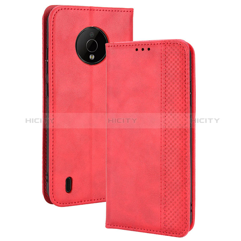 Funda de Cuero Cartera con Soporte Carcasa BY4 para Nokia C200