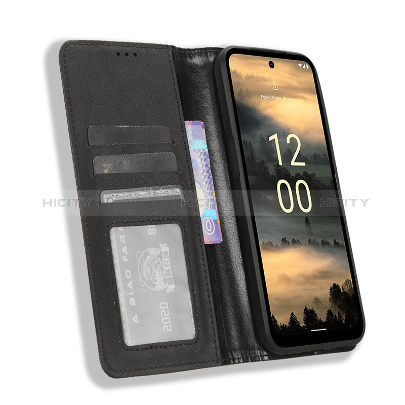 Funda de Cuero Cartera con Soporte Carcasa BY4 para Nokia XR21