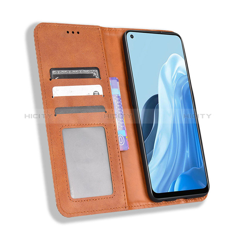 Funda de Cuero Cartera con Soporte Carcasa BY4 para OnePlus Nord CE 2 5G