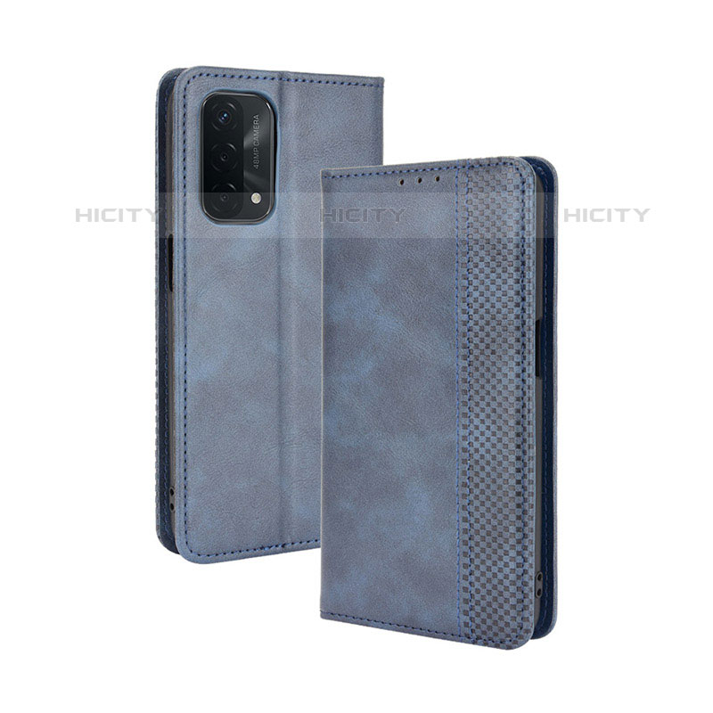 Funda de Cuero Cartera con Soporte Carcasa BY4 para OnePlus Nord N200 5G