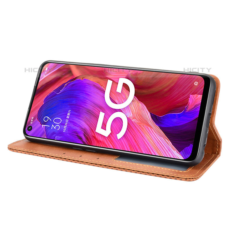 Funda de Cuero Cartera con Soporte Carcasa BY4 para OnePlus Nord N200 5G