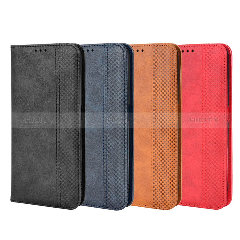 Funda de Cuero Cartera con Soporte Carcasa BY4 para Oppo A96 4G