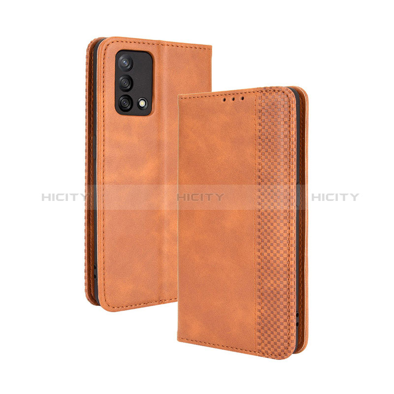 Funda de Cuero Cartera con Soporte Carcasa BY4 para Oppo F19s