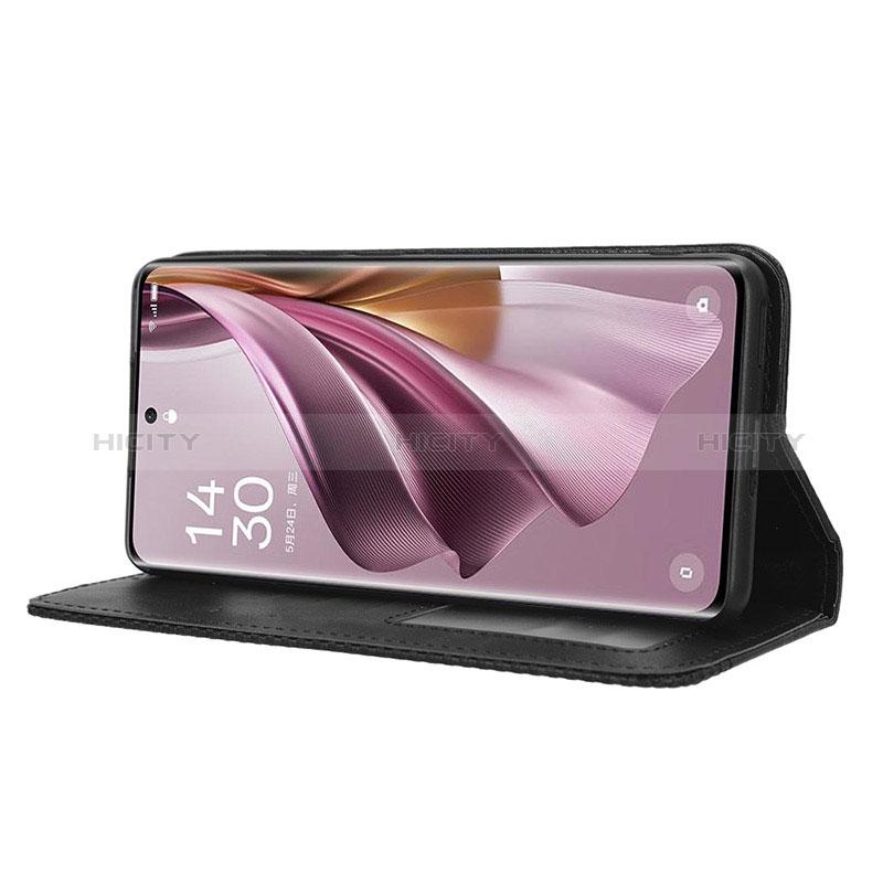 Funda de Cuero Cartera con Soporte Carcasa BY4 para Oppo Reno10 5G