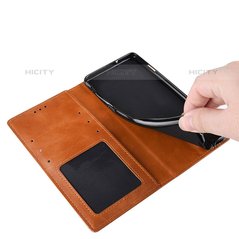 Funda de Cuero Cartera con Soporte Carcasa BY4 para Oppo Reno5 Z 5G