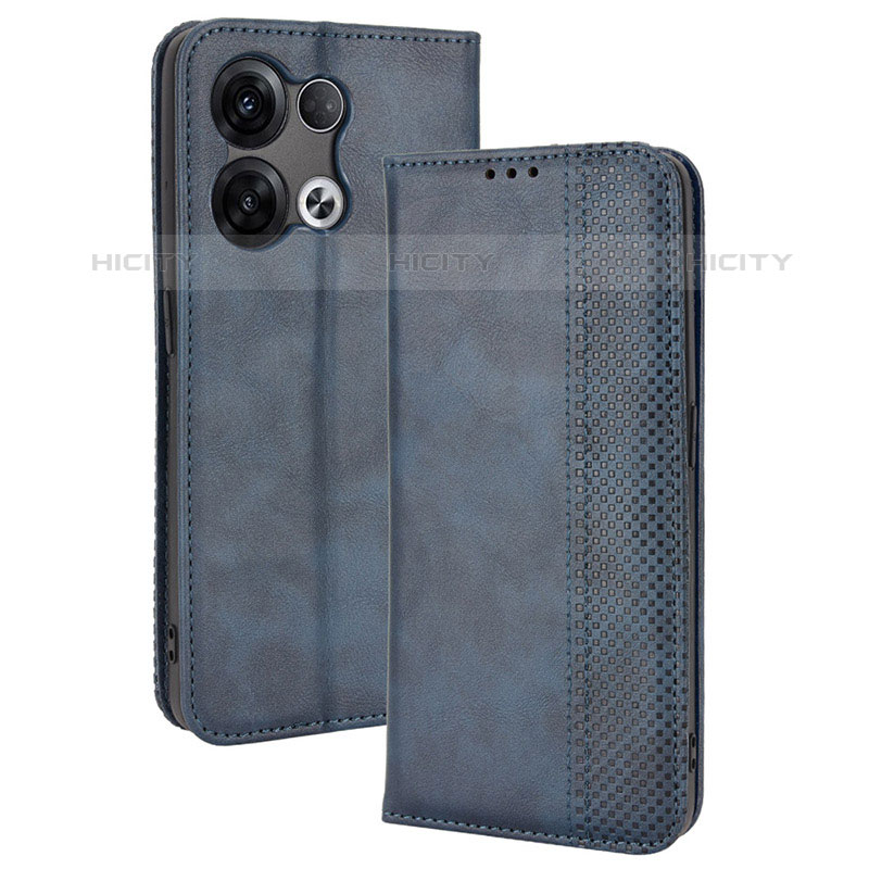 Funda de Cuero Cartera con Soporte Carcasa BY4 para Oppo Reno8 5G