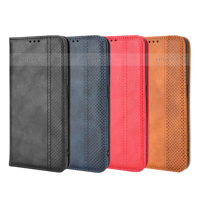 Funda de Cuero Cartera con Soporte Carcasa BY4 para Oppo Reno9 5G