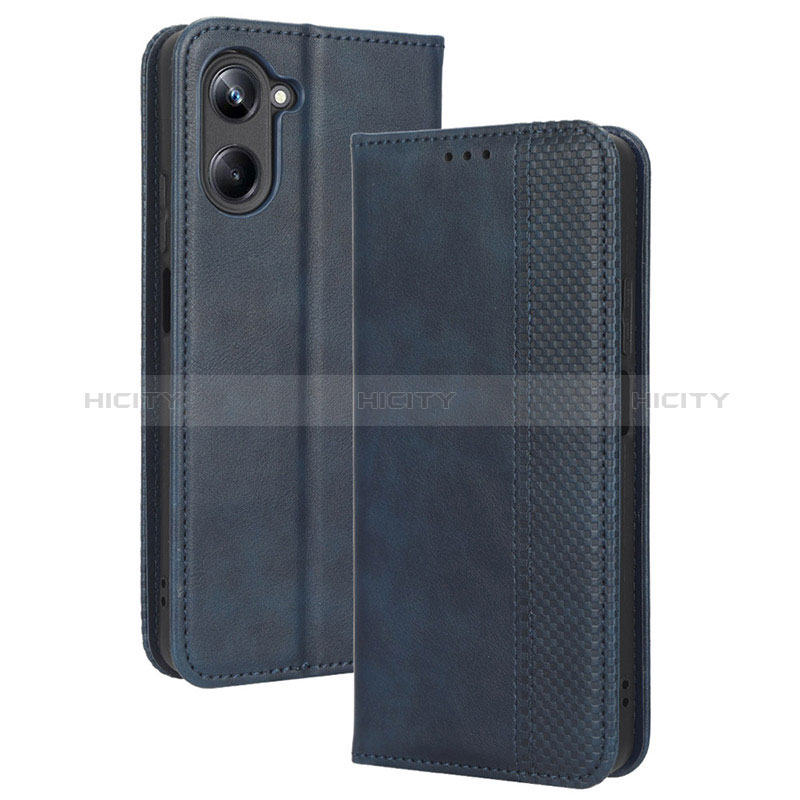 Funda de Cuero Cartera con Soporte Carcasa BY4 para Realme 10 Pro 5G