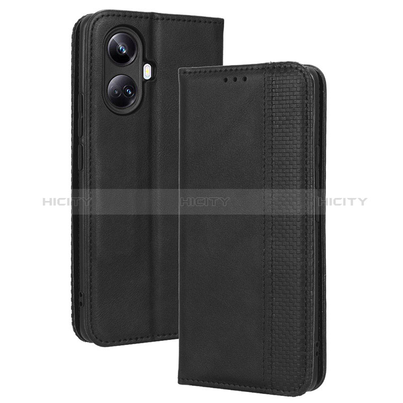 Funda de Cuero Cartera con Soporte Carcasa BY4 para Realme 10 Pro+ Plus 5G