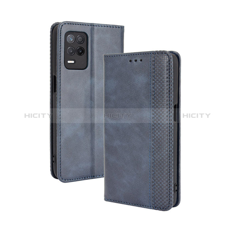 Funda de Cuero Cartera con Soporte Carcasa BY4 para Realme 8s 5G