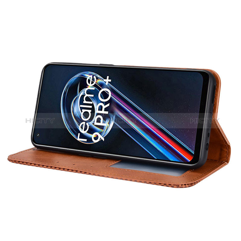 Funda de Cuero Cartera con Soporte Carcasa BY4 para Realme 9 5G