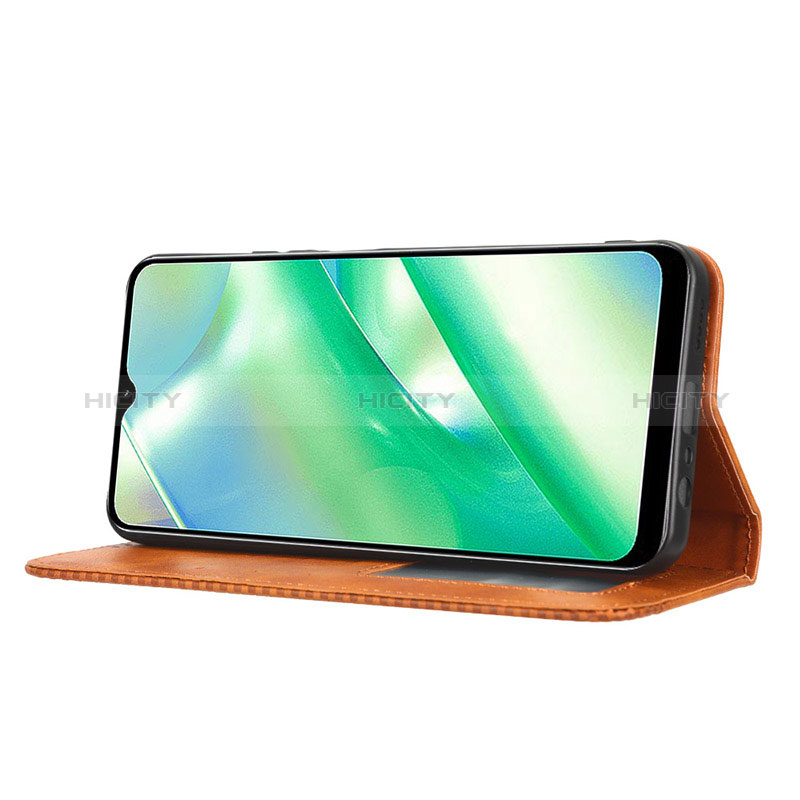 Funda de Cuero Cartera con Soporte Carcasa BY4 para Realme C33 (2023)