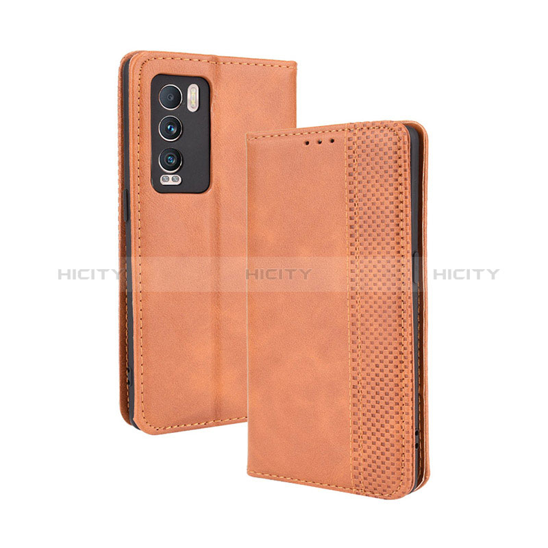 Funda de Cuero Cartera con Soporte Carcasa BY4 para Realme GT Master Explorer 5G