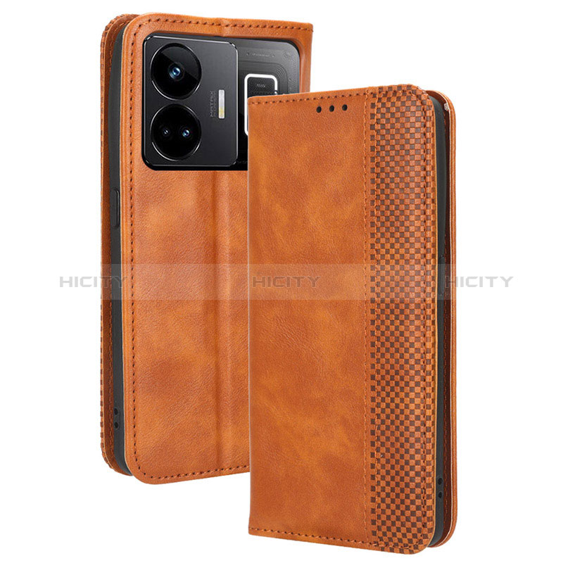 Funda de Cuero Cartera con Soporte Carcasa BY4 para Realme GT Neo5 5G