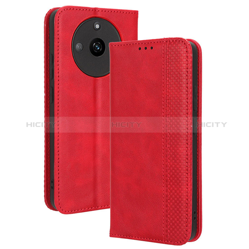 Funda de Cuero Cartera con Soporte Carcasa BY4 para Realme Narzo 60 5G