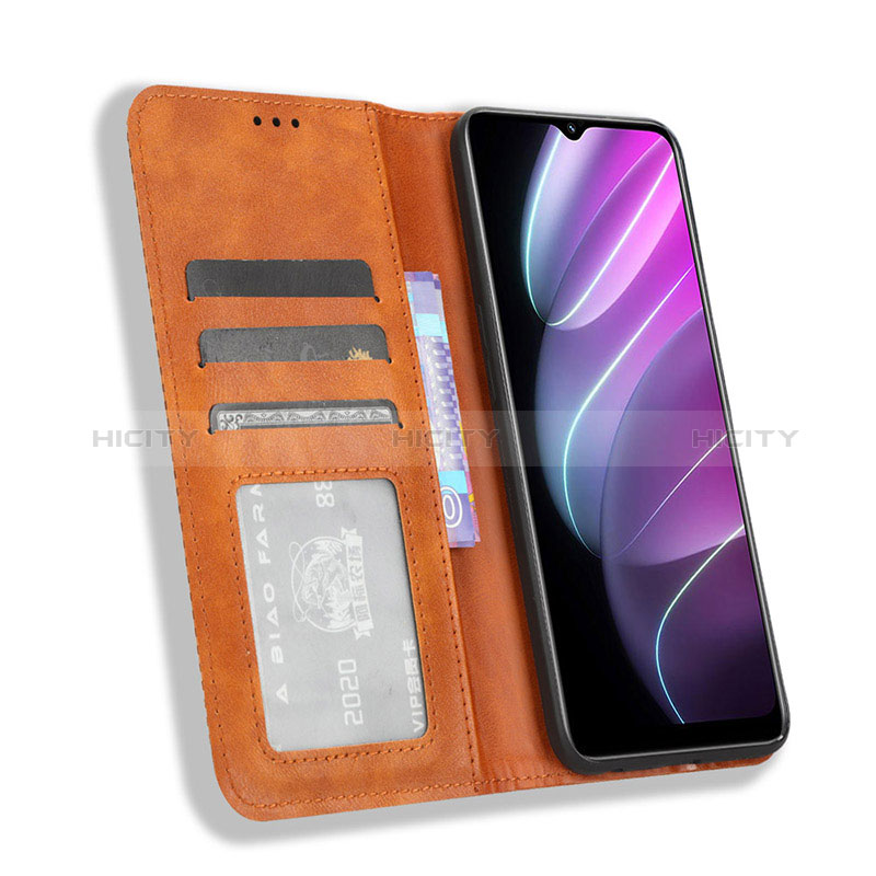 Funda de Cuero Cartera con Soporte Carcasa BY4 para Realme V30t 5G