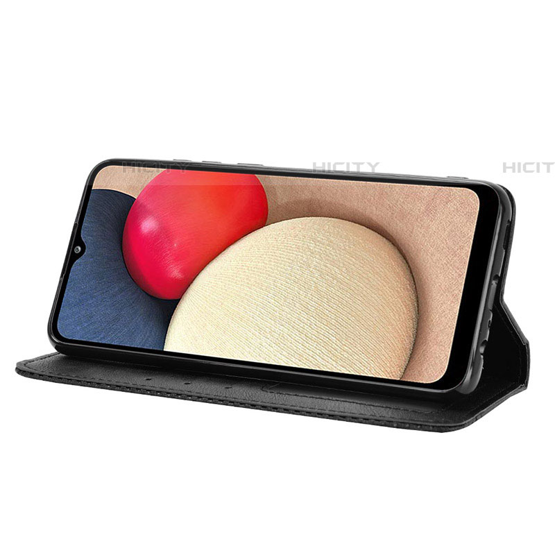 Funda de Cuero Cartera con Soporte Carcasa BY4 para Samsung Galaxy A03s