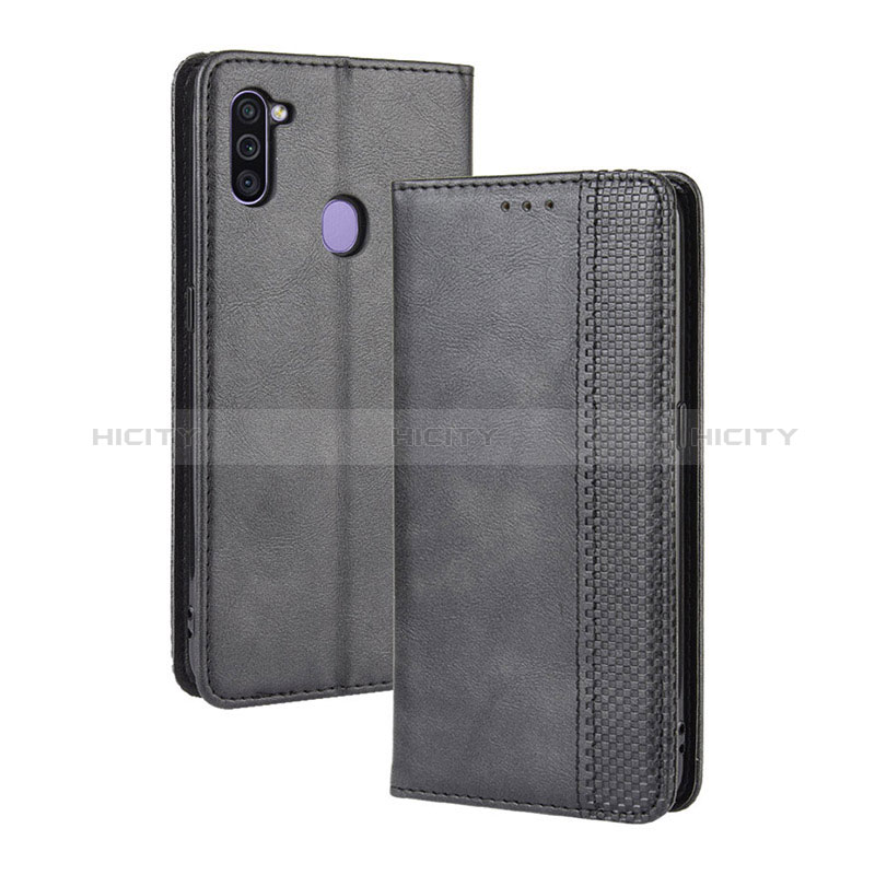 Funda de Cuero Cartera con Soporte Carcasa BY4 para Samsung Galaxy A11