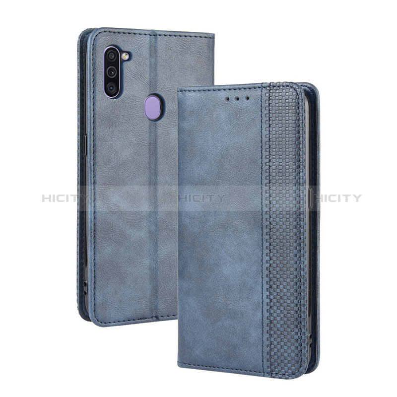 Funda de Cuero Cartera con Soporte Carcasa BY4 para Samsung Galaxy A11