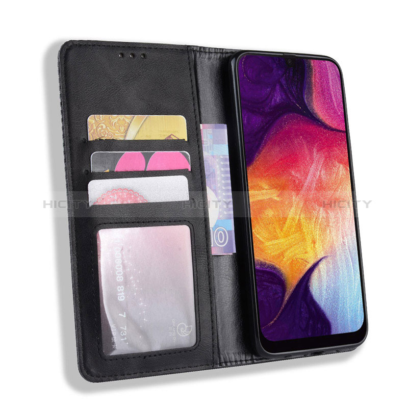 Funda de Cuero Cartera con Soporte Carcasa BY4 para Samsung Galaxy A50S