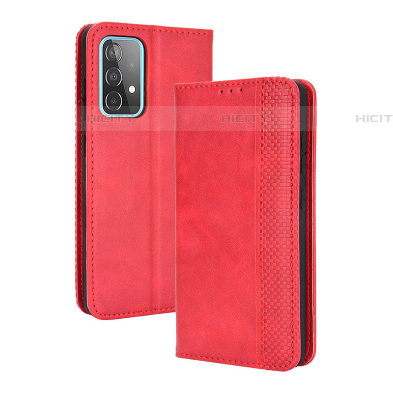 Funda de Cuero Cartera con Soporte Carcasa BY4 para Samsung Galaxy A52 4G