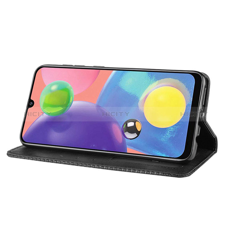 Funda de Cuero Cartera con Soporte Carcasa BY4 para Samsung Galaxy A70