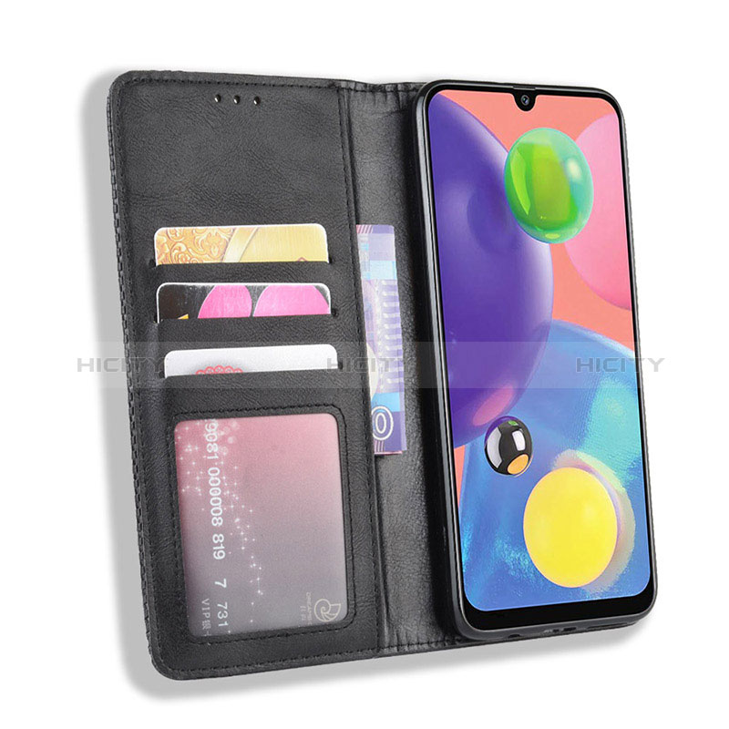 Funda de Cuero Cartera con Soporte Carcasa BY4 para Samsung Galaxy A70