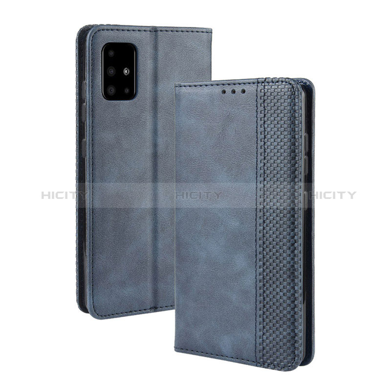 Funda de Cuero Cartera con Soporte Carcasa BY4 para Samsung Galaxy A71 4G A715