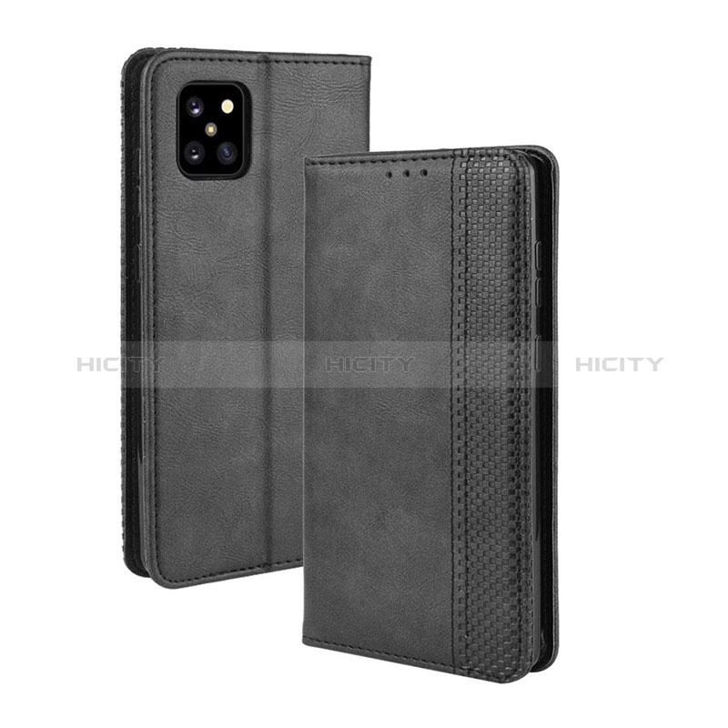 Funda de Cuero Cartera con Soporte Carcasa BY4 para Samsung Galaxy A81