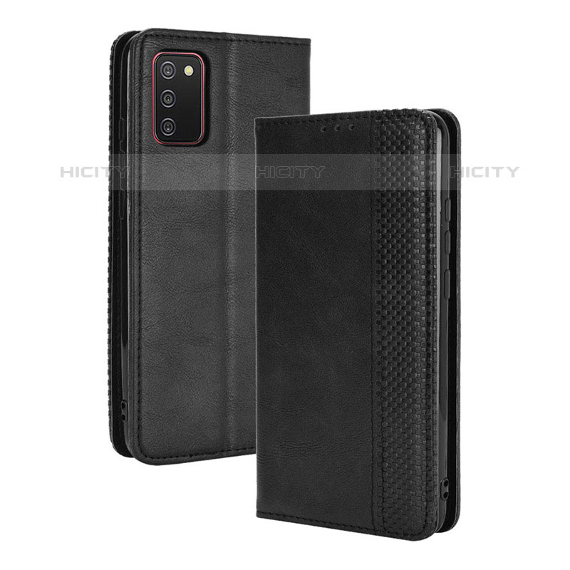 Funda de Cuero Cartera con Soporte Carcasa BY4 para Samsung Galaxy M02s