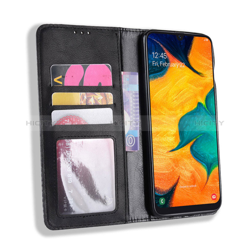 Funda de Cuero Cartera con Soporte Carcasa BY4 para Samsung Galaxy M10S