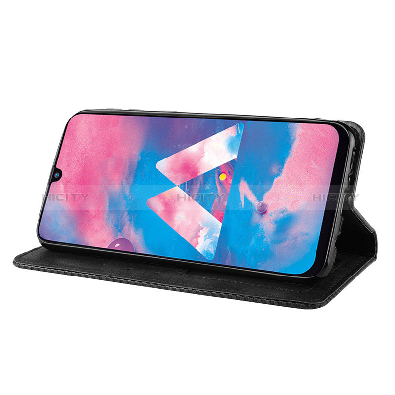 Funda de Cuero Cartera con Soporte Carcasa BY4 para Samsung Galaxy M30s