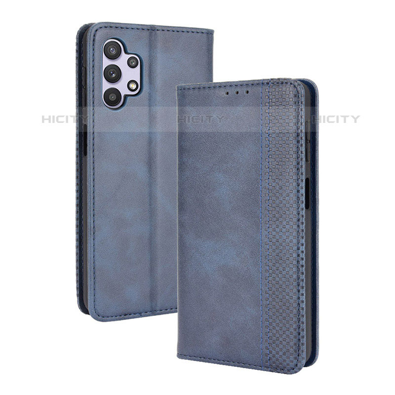 Funda de Cuero Cartera con Soporte Carcasa BY4 para Samsung Galaxy M32 5G