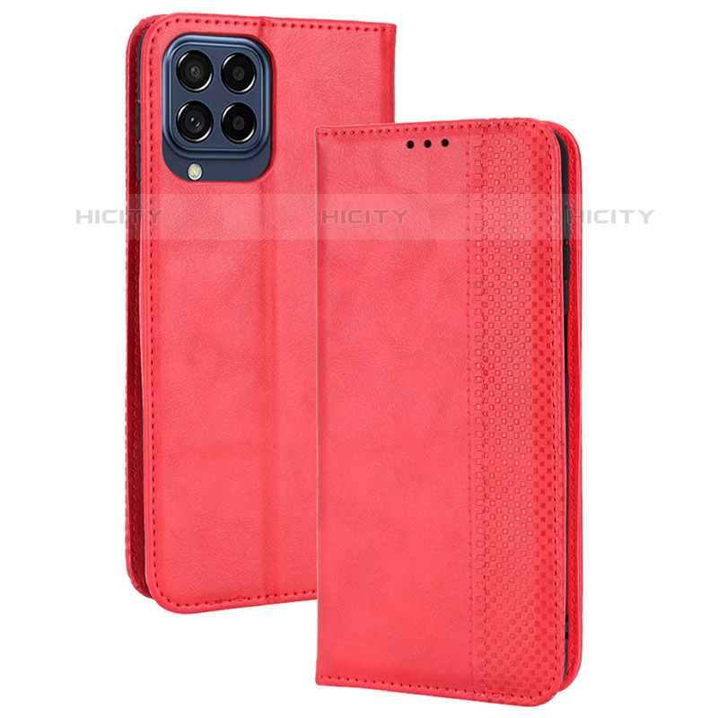 Funda de Cuero Cartera con Soporte Carcasa BY4 para Samsung Galaxy M33 5G