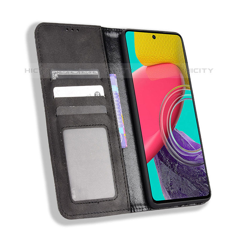 Funda de Cuero Cartera con Soporte Carcasa BY4 para Samsung Galaxy M33 5G