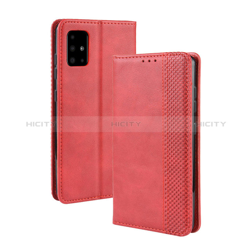 Funda de Cuero Cartera con Soporte Carcasa BY4 para Samsung Galaxy M40S