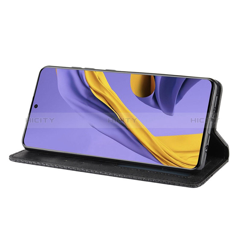 Funda de Cuero Cartera con Soporte Carcasa BY4 para Samsung Galaxy M51