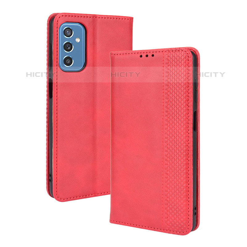 Funda de Cuero Cartera con Soporte Carcasa BY4 para Samsung Galaxy M52 5G