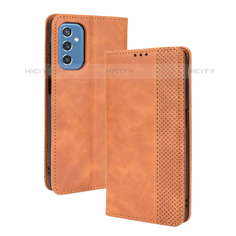 Funda de Cuero Cartera con Soporte Carcasa BY4 para Samsung Galaxy M52 5G