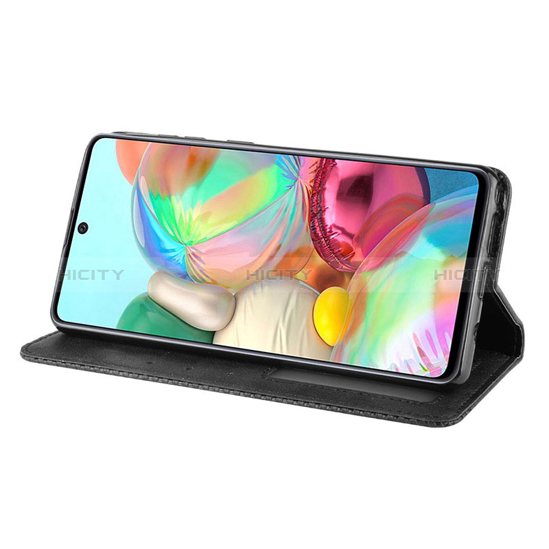 Funda de Cuero Cartera con Soporte Carcasa BY4 para Samsung Galaxy M60s