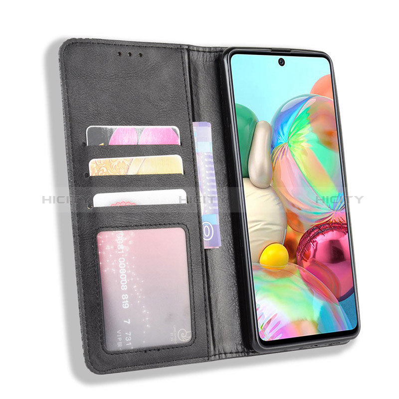 Funda de Cuero Cartera con Soporte Carcasa BY4 para Samsung Galaxy M60s