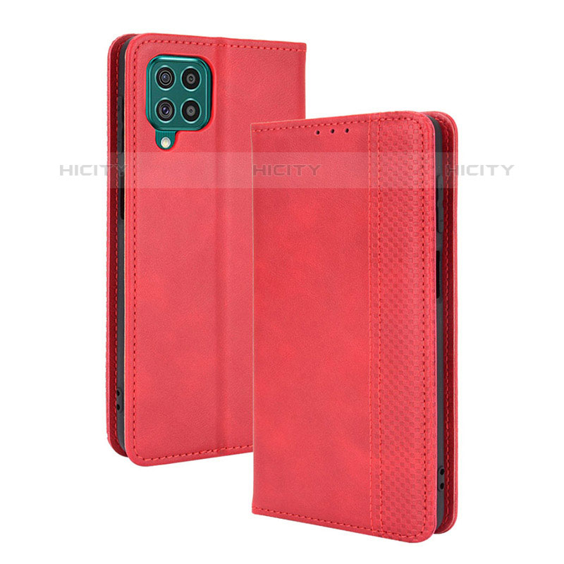 Funda de Cuero Cartera con Soporte Carcasa BY4 para Samsung Galaxy M62 4G