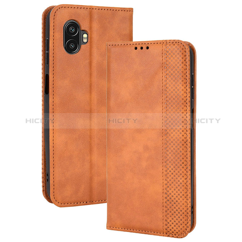 Funda de Cuero Cartera con Soporte Carcasa BY4 para Samsung Galaxy XCover 6 Pro 5G