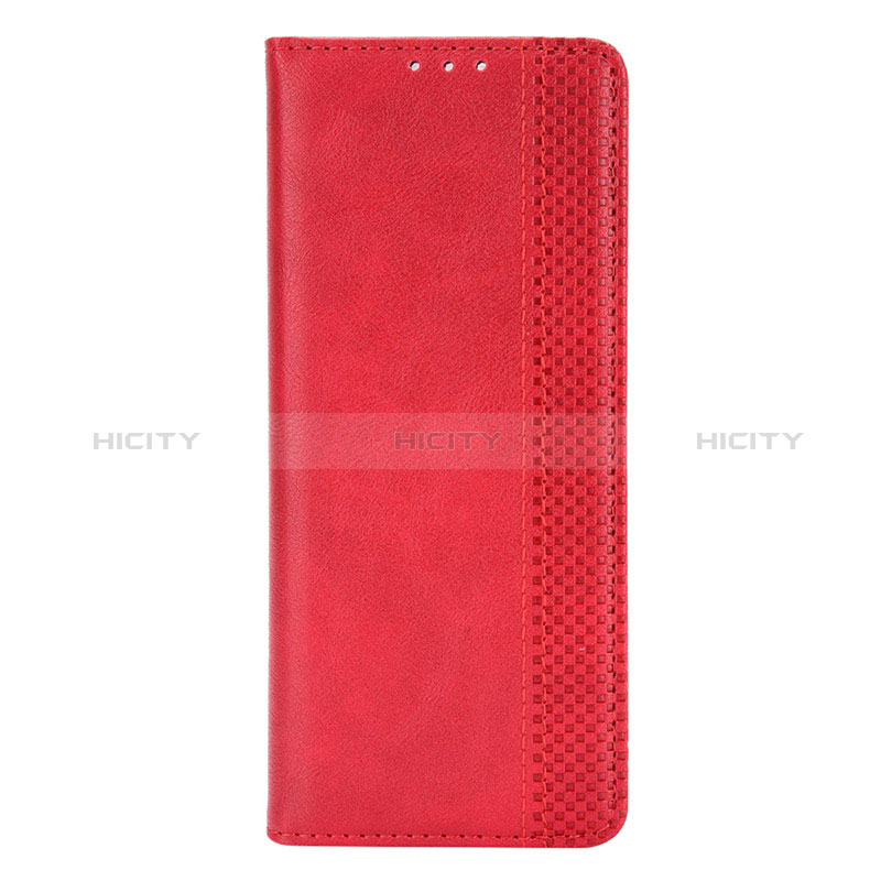 Funda de Cuero Cartera con Soporte Carcasa BY4 para Samsung Galaxy Z Fold2 5G Rojo