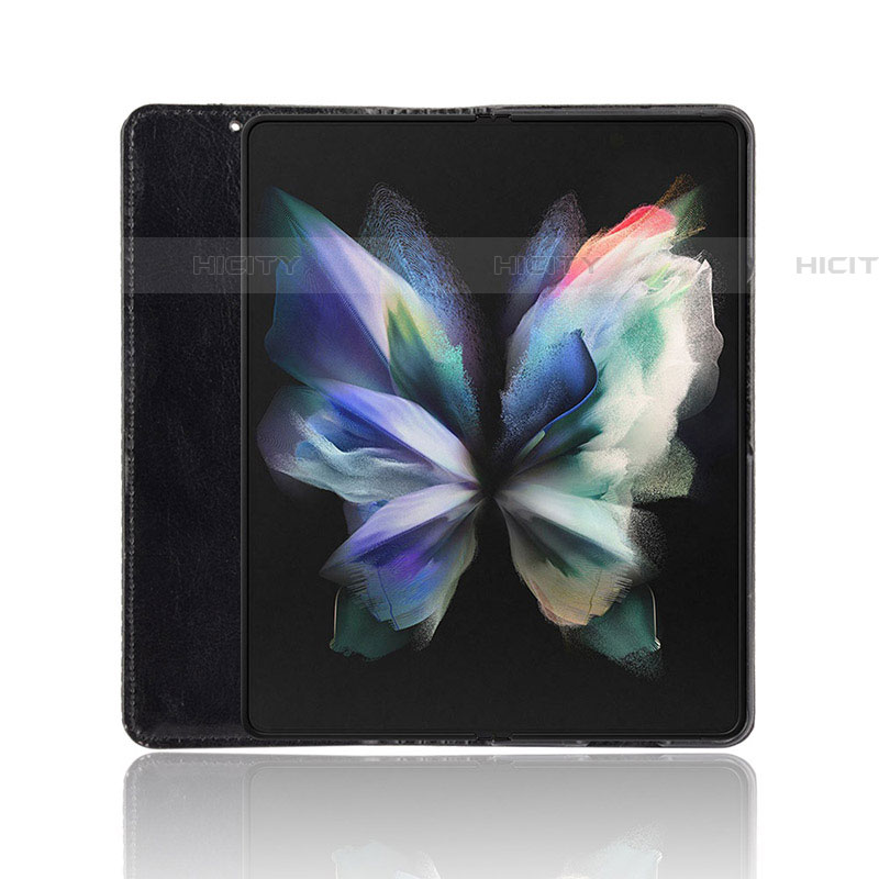 Funda de Cuero Cartera con Soporte Carcasa BY4 para Samsung Galaxy Z Fold4 5G