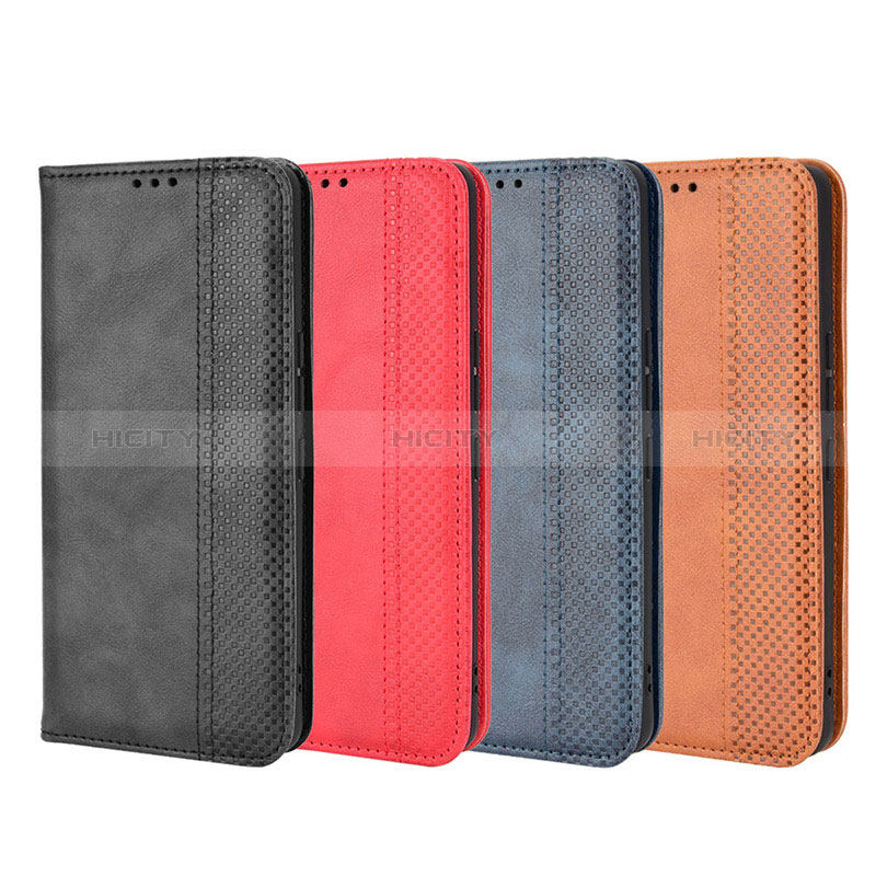 Funda de Cuero Cartera con Soporte Carcasa BY4 para Sharp Aquos R7