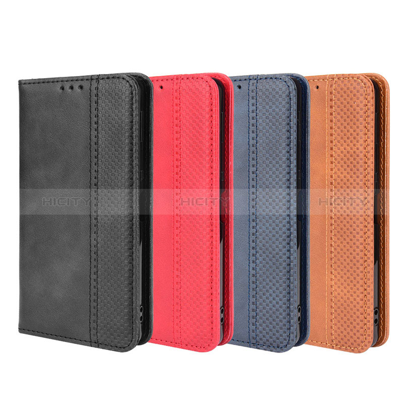 Funda de Cuero Cartera con Soporte Carcasa BY4 para Sharp Aquos Sense6